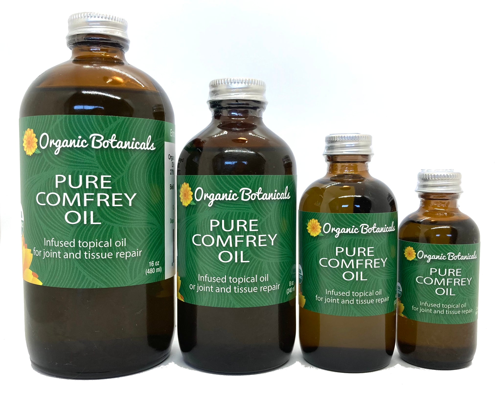 Organic Comfrey Leaf Infused Oil