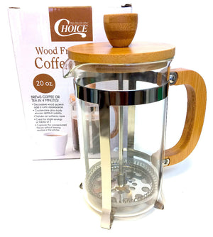 Glass French Press Pot 20 Ounce