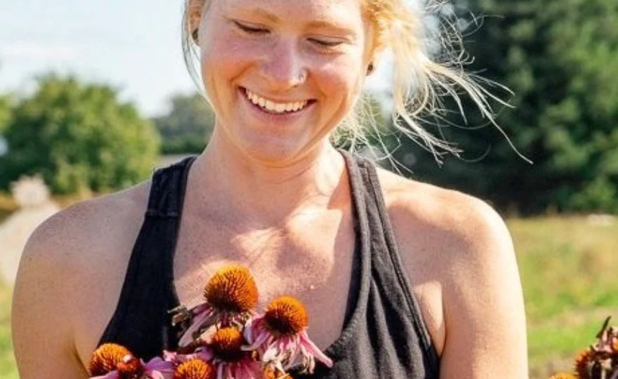 Organic local herb farm in the Pacific Northwest