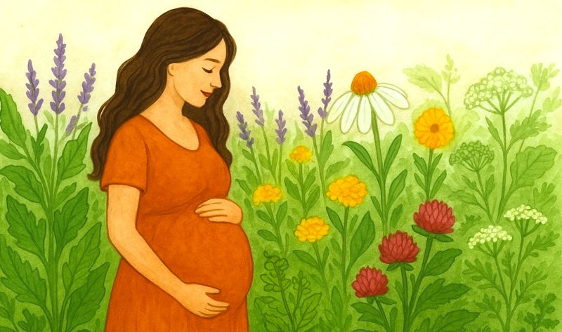 Seven Herbs Used Traditionally in Pregnancy