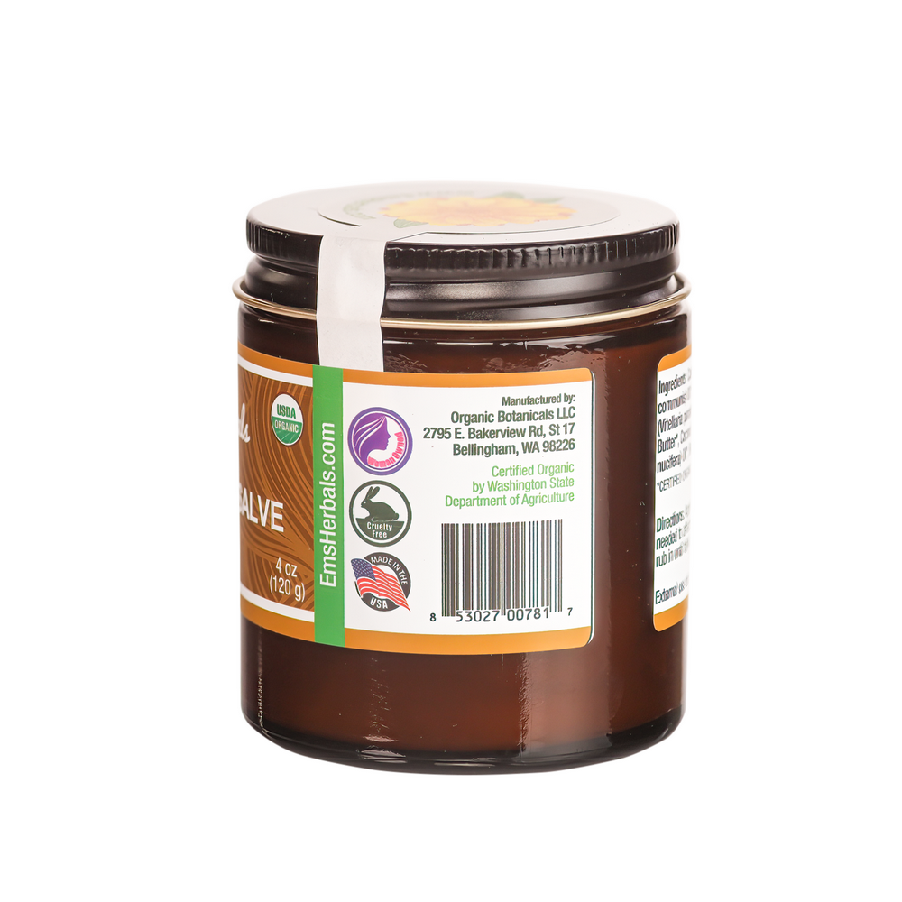 Pure Castor Oil Salve, Certified Organic