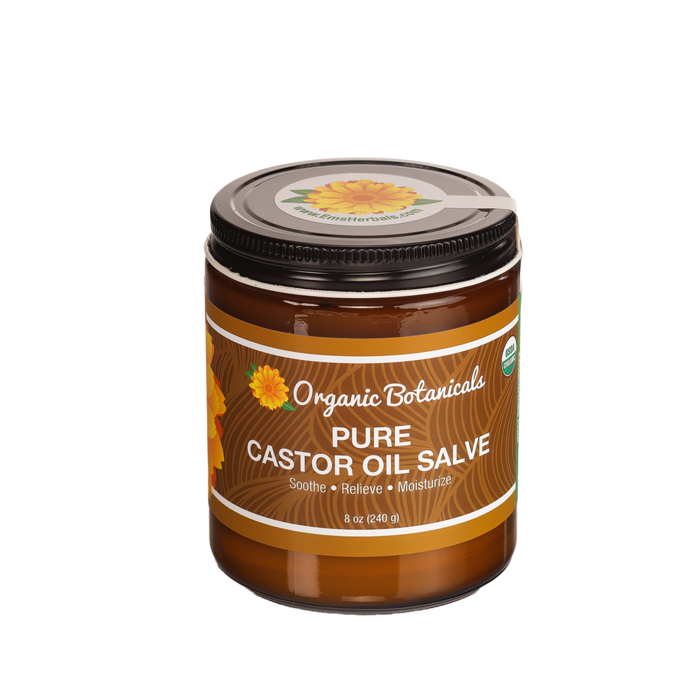 Pure Castor Oil Salve, Certified Organic