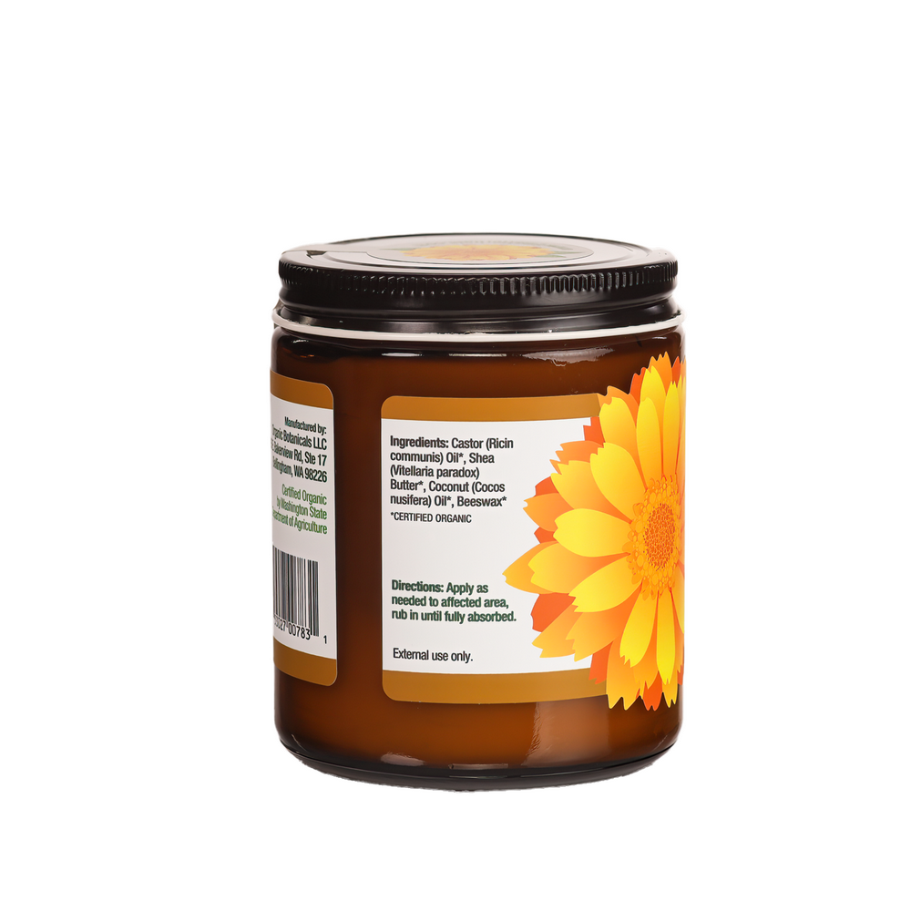 Pure Castor Oil Salve, Certified Organic