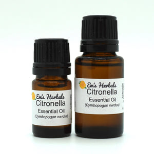 Citronella (Cymbopogen nardus) Essential Oil, Certified Organic