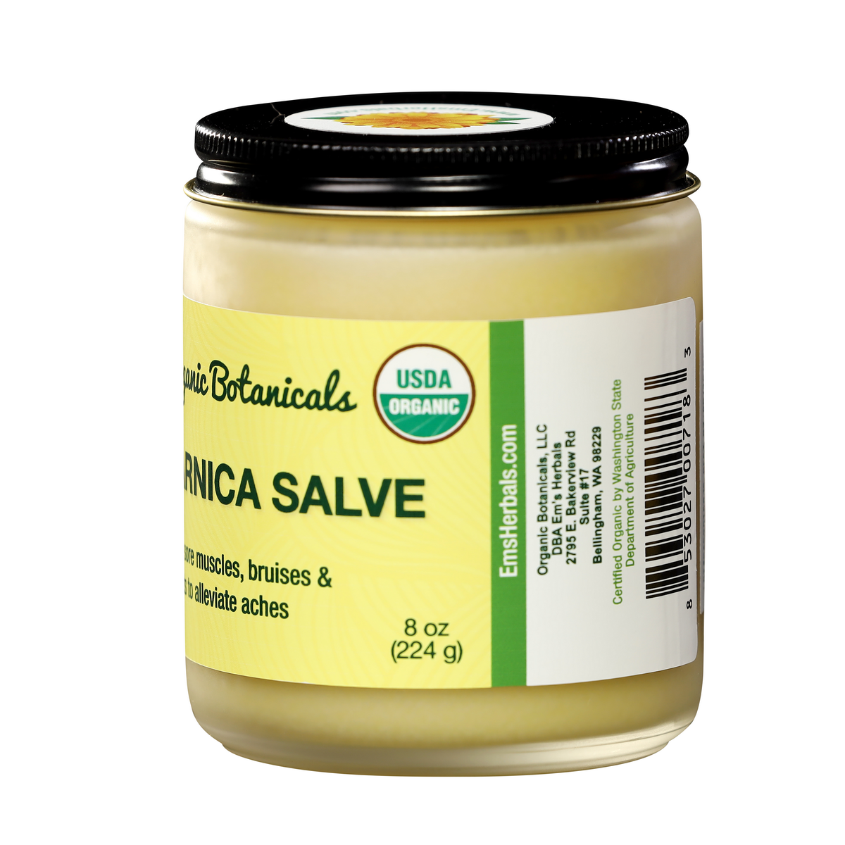 Pure Arnica Salve, Certified Organic