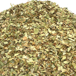 Linden (Tilia sp), Leaves and Flowers, Cut and Sifted, Certified Organic