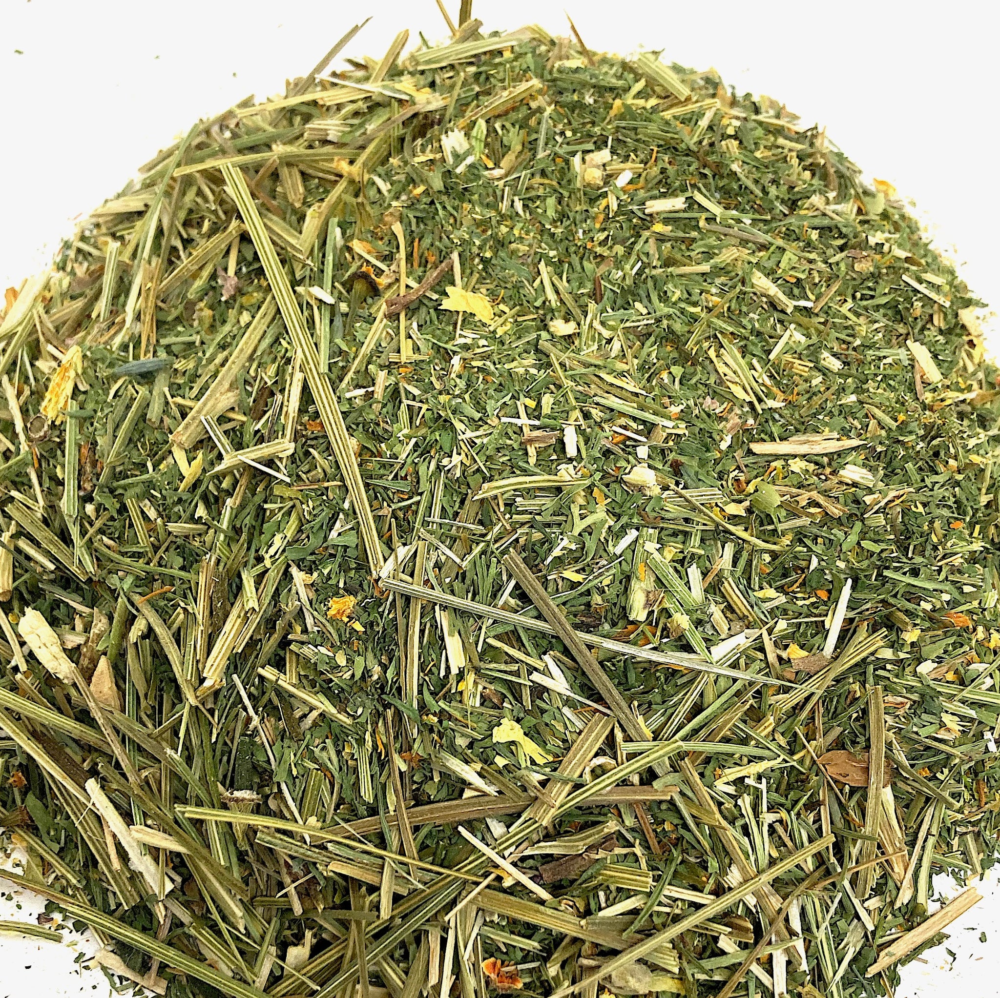 USA. California Poppy (Eschscholzia californica), Premium Harvest, Aerial Parts, Cut and Sifted, Certified Organic