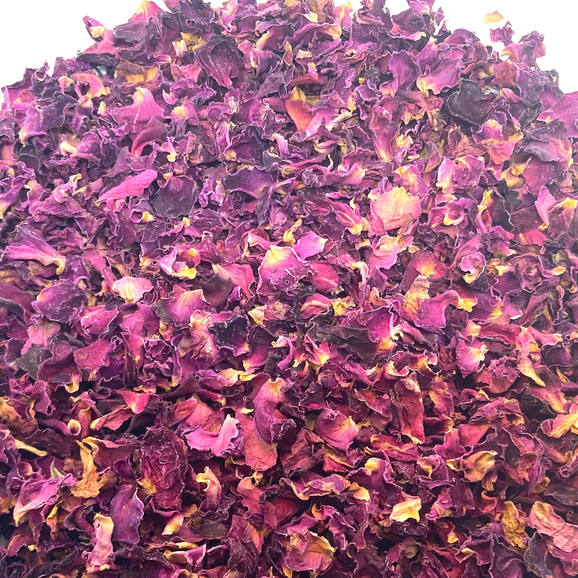 Rose (Rosa centifolia) Petals, Dark Pink, Certified Organic