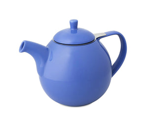 ForLife Curve Teapot Blue Em's Herbals