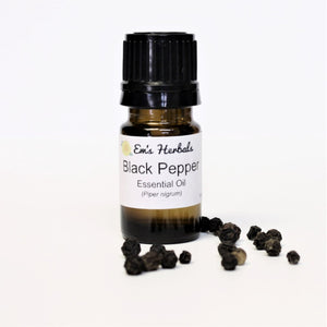 Black Pepper (Piper nigra) Essential Oil, Certified Organic