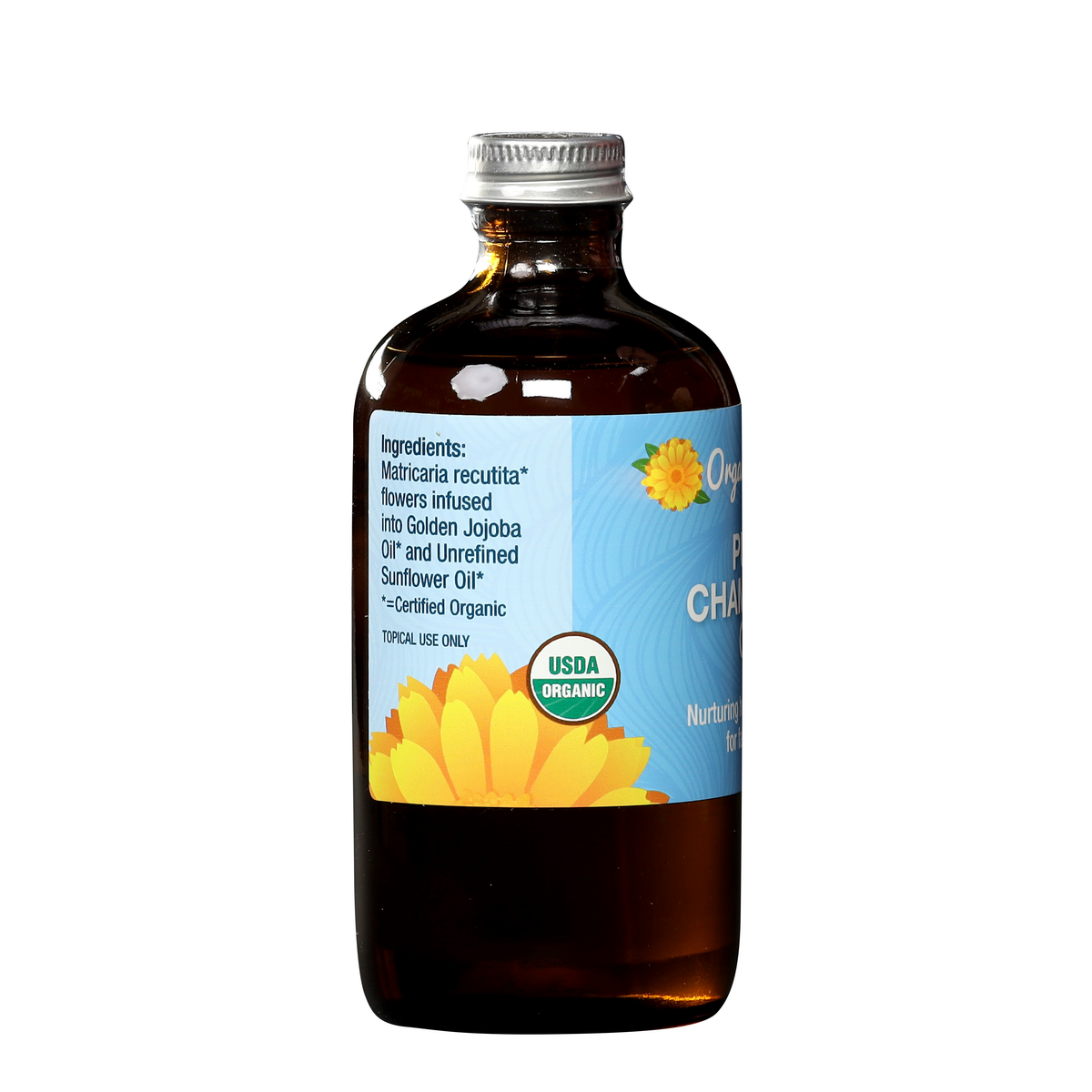 Pure Chamomile Infused Oil, Certified Organic