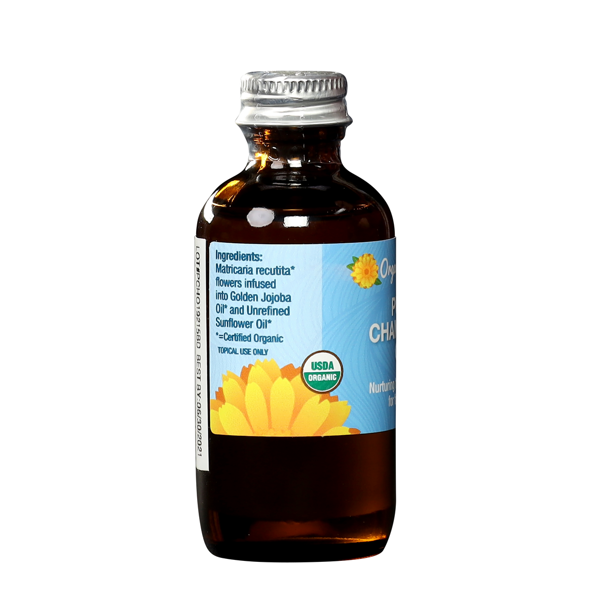 Pure Chamomile Infused Oil, Certified Organic