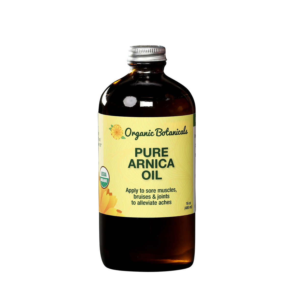 Pure Arnica Infused Oil, Certified Organic