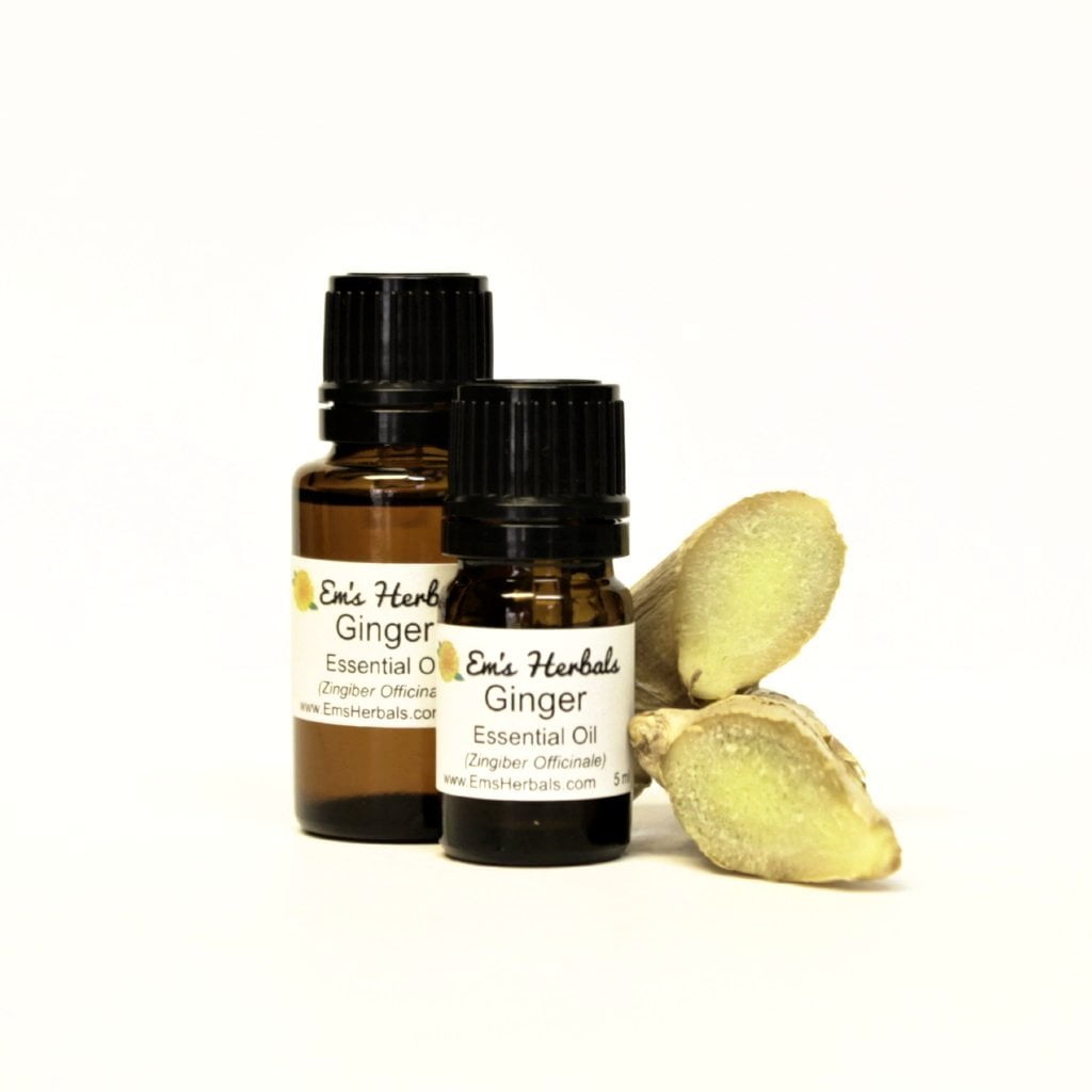 Steam Distilled Ginger (Zingiber officinalis) Essential Oil