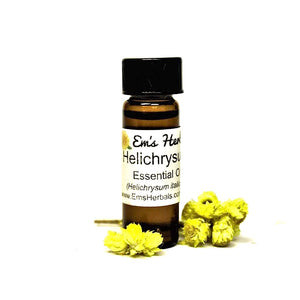 Organic Steam Distilled Helichrysum Essential Oil