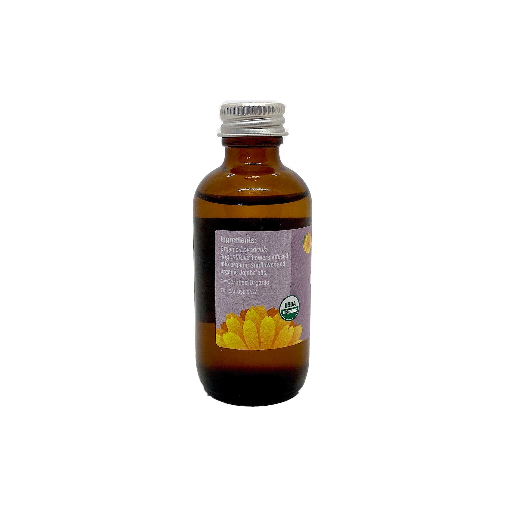 Pure Lavender Infused Oil, Certified Organic