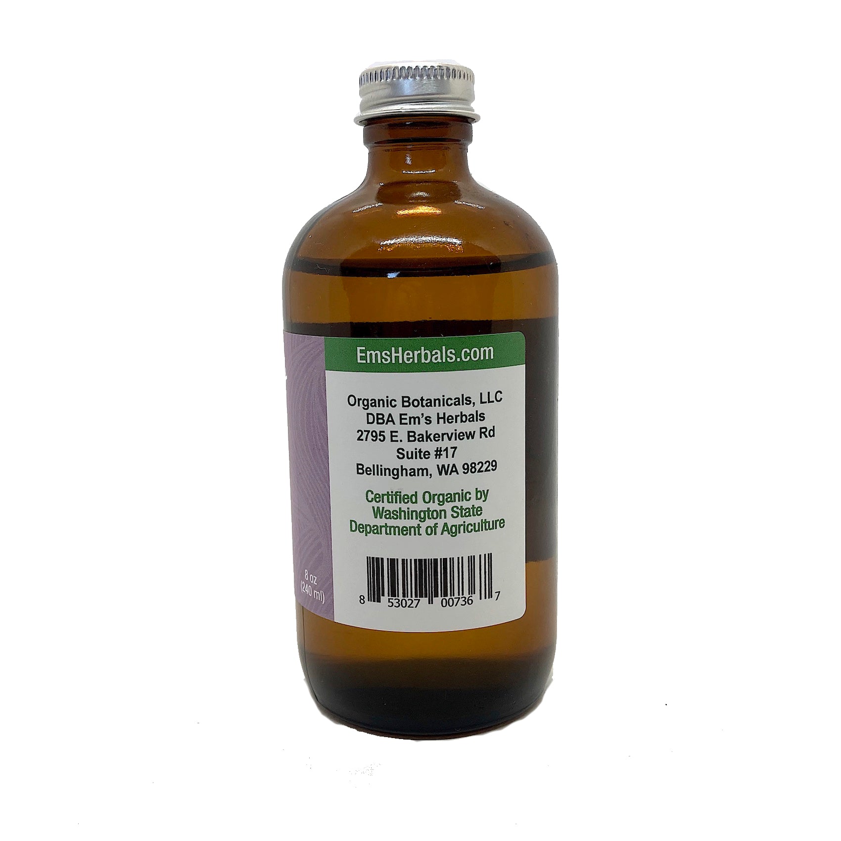 Pure Lavender Infused Oil, Certified Organic