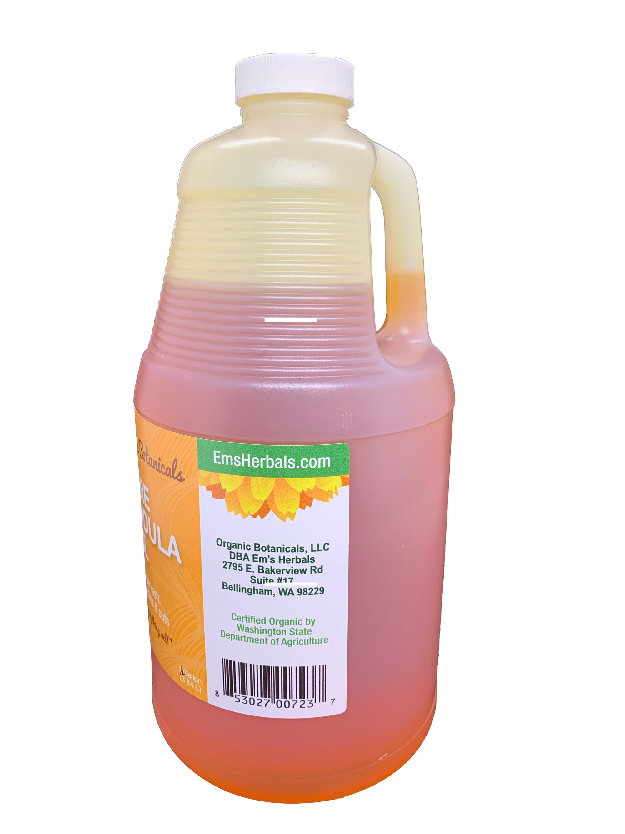 Pure Calendula Infused Oil, Certified Organic