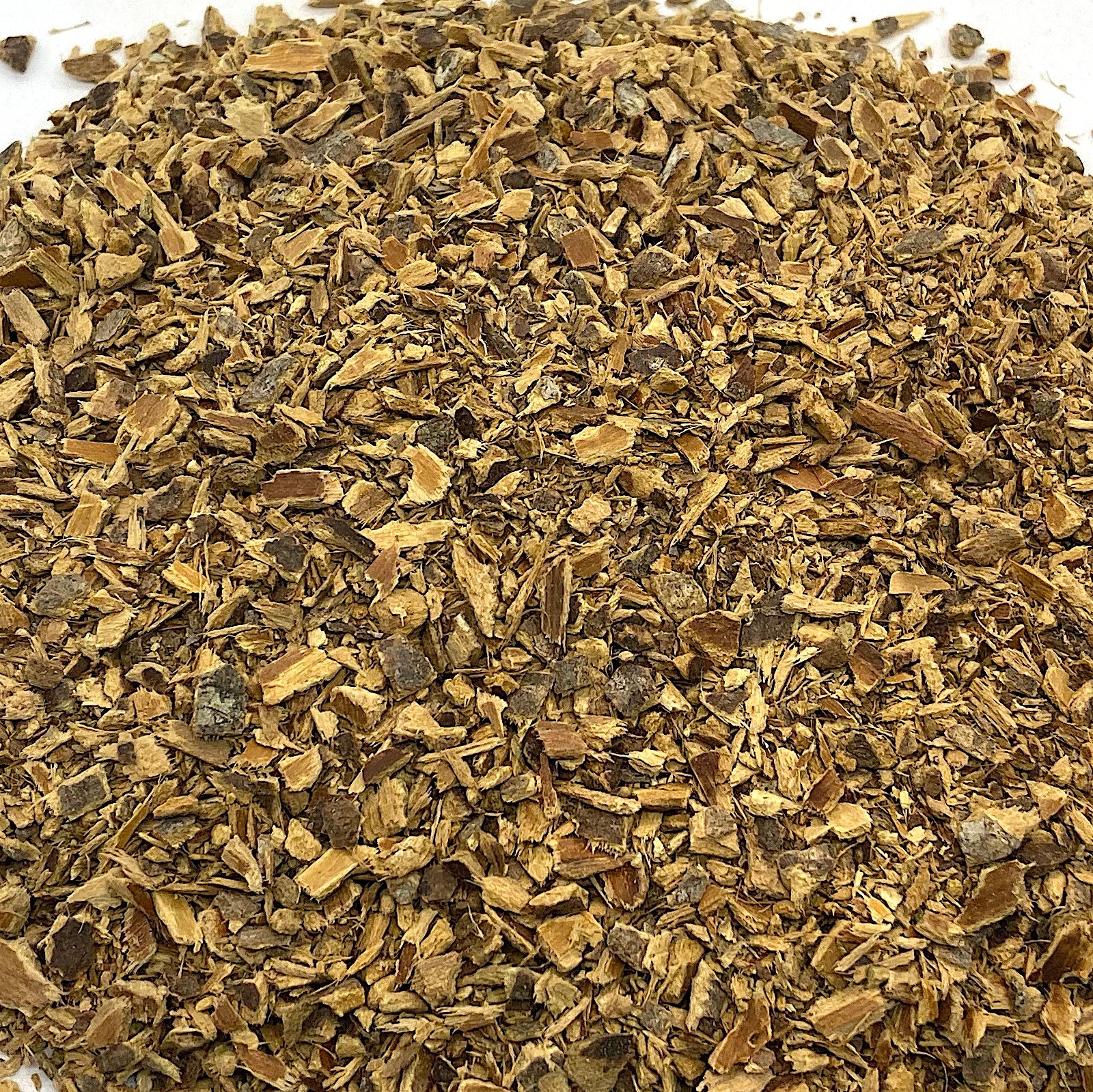 Cascara Sagrada (Rhamnus purshiana) Bark, Cut and Sifted, Certified Organic