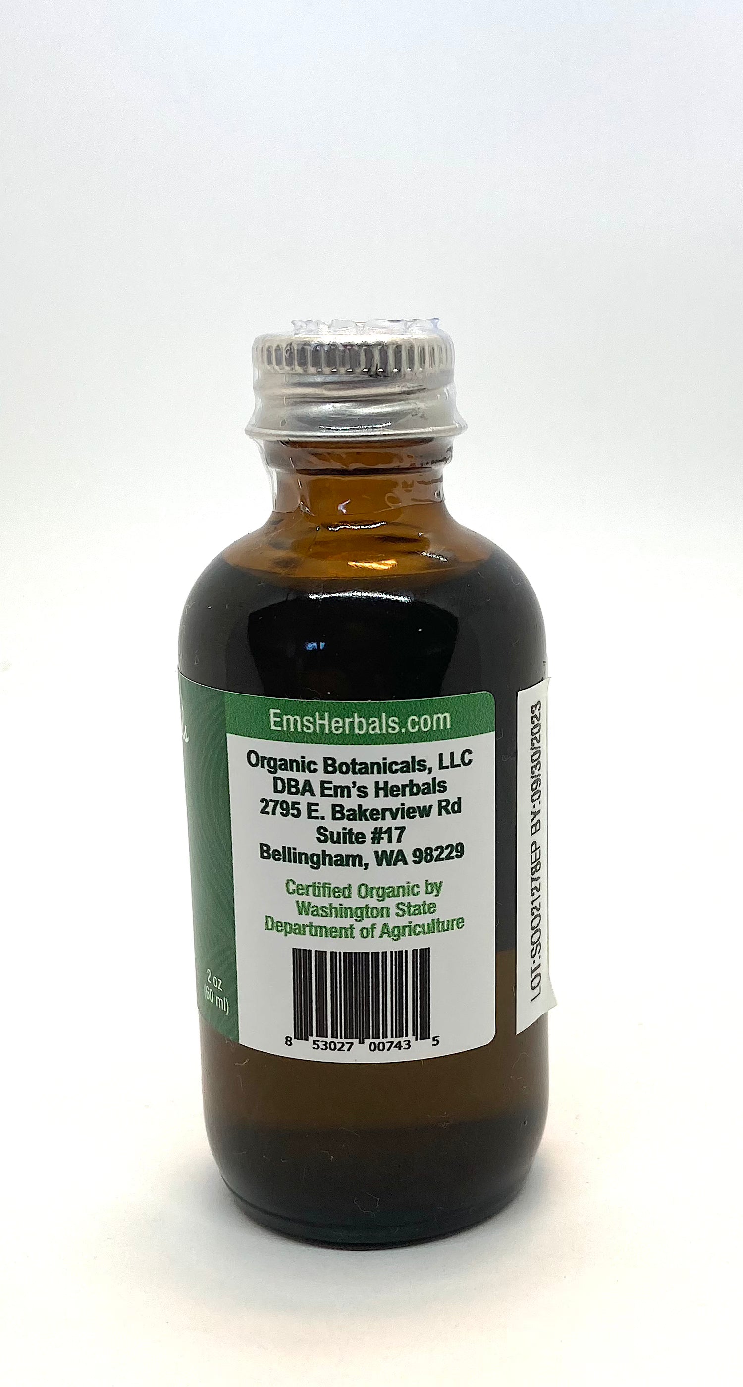 Pure Comfrey Leaf Infused Oil, Certified Organic