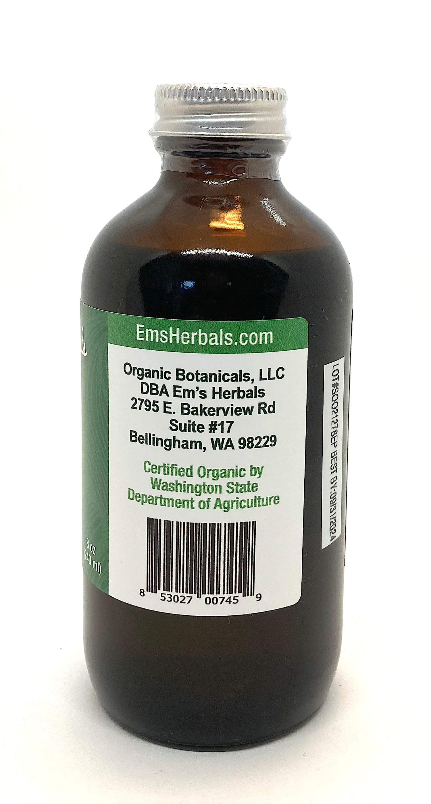 Pure Comfrey Leaf Infused Oil, Certified Organic