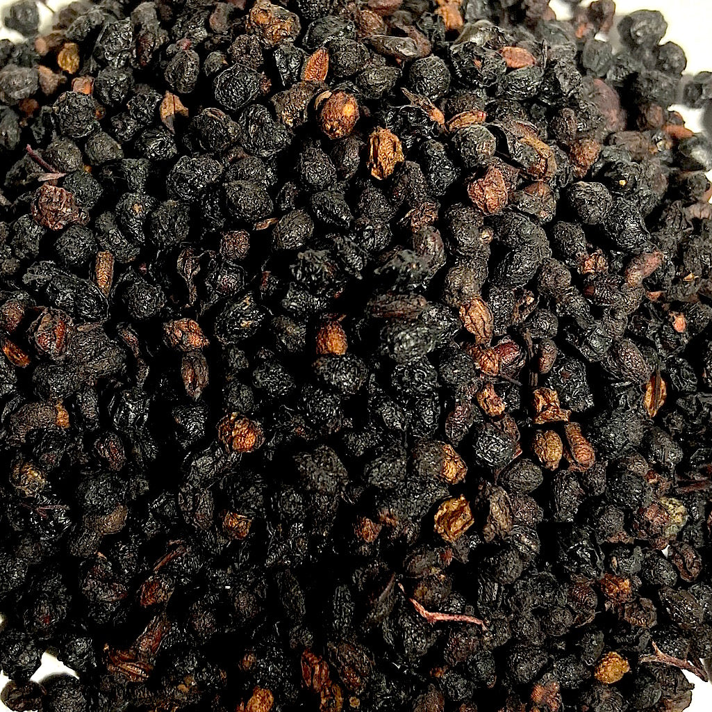 Home / Products / Elder (Sambucus nigra) Berries, Whole, Certified Organic